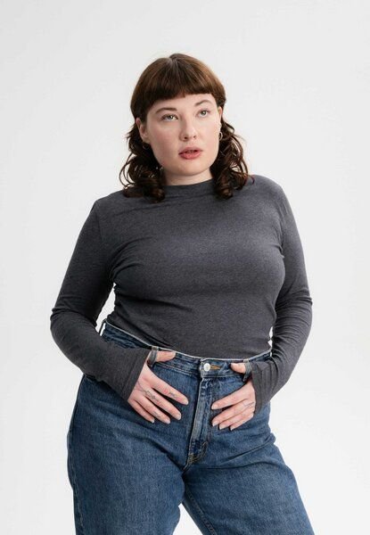 Basic Langarmshirt DHIVYA | von MELA | Fairtrade & GOTS zertifiziert