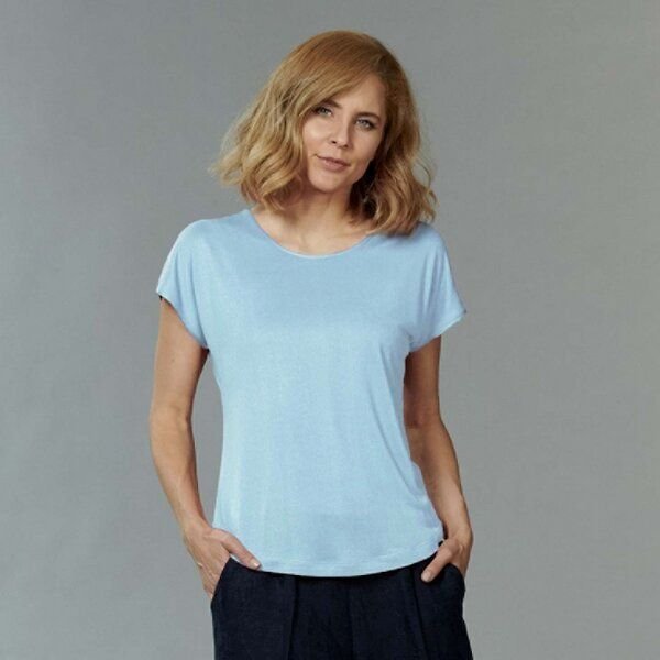 Kokon Zwo Basic Shirt mit überschnittenem Arm 43% Seide (peacesilk), 17% Leinen