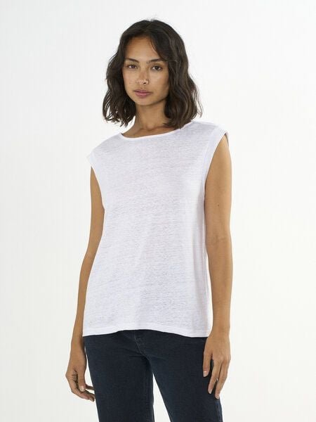 KnowledgeCotton Apparel Shirt VIOLET aus Bio-Leinen