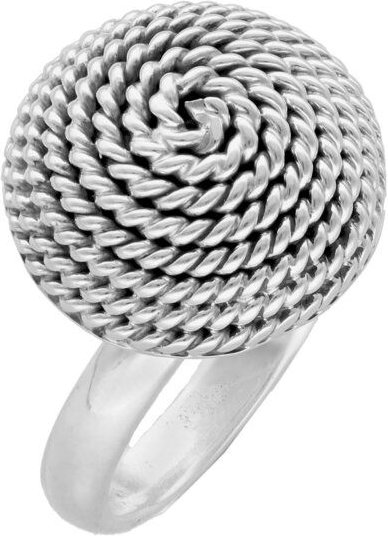 pakilia Silber Ring Kordel Fair-Trade und handmade