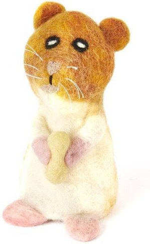 short'n'pietz Hamster als Filz Eierwärmer