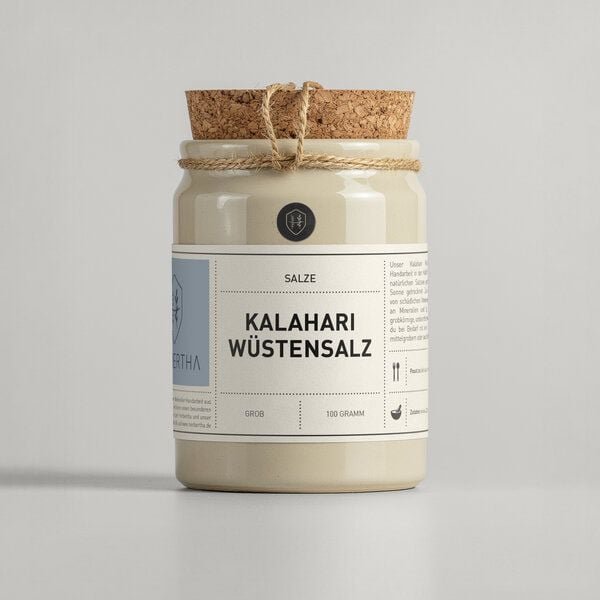 Herbertha Kalahari Wüstensalz im Steinzeugtopf