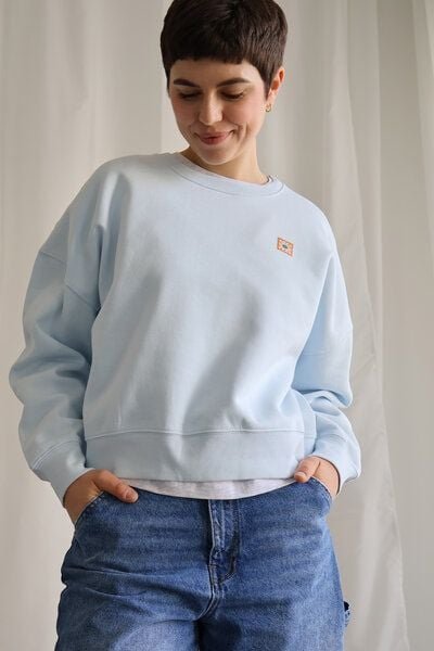 Kultgut Artdesign - Goodness Pulloversweater im Boxistyle / Little Flower