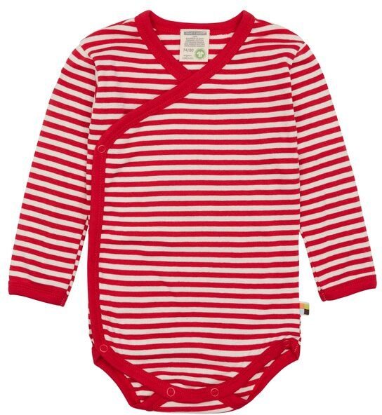 loud + proud Babys & Kinder Wickelbody langarm, GOTS-zertifiziert