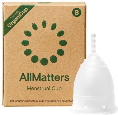 AllMatters Preisgekrönte Menstruationstasse in 3 Größen