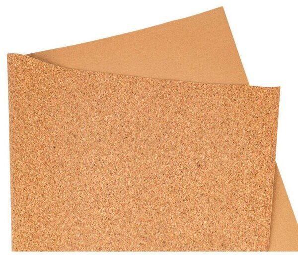 Kork-Deko Stoff aus Kork (Muster Gravel in Beige) m. Trägerstoff aus Baumwolle - 70 cm breit - 4 verschiedene Längen