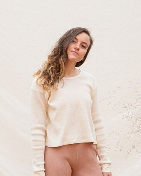 Matona Baumwoll Longsleeve für Frauen / Basic Longsleeve Adult