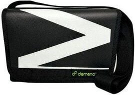 DEMANO Kleine Schultertasche aus Recycelte Bannern Universitat XS