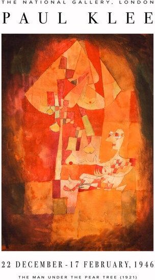 Photocircle Poster / Leinwandbild - Exhibtion Print by Paul Klee