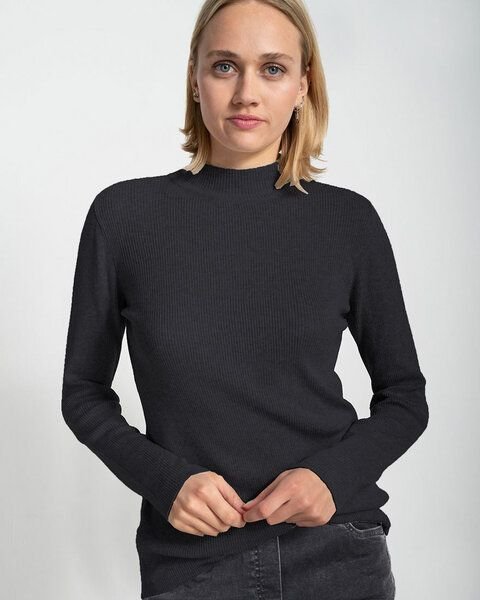 Thumbnail - Alma & Lovis Rollkragen-Pullover aus Bio-Baumwolle | Rolli