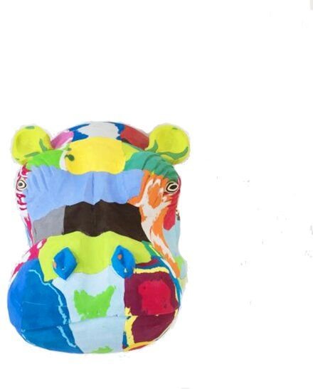 Ocean Sole Wallart Nilpferd aus FlipFlops