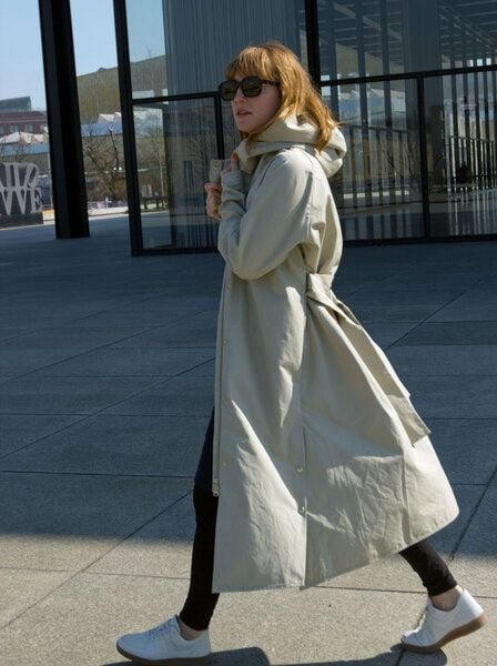 Langer Wind und Wetter Mantel aus Baumwolle (Etaproof®) mvdham Allweather Coat