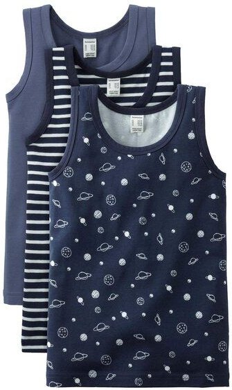 hessnatur Unterhemd Fitted 3er-Pack aus Bio-Baumwolle