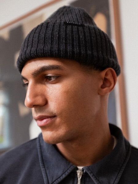 Rotholz Mütze - Classic Ribbed Beanie - aus Wolle