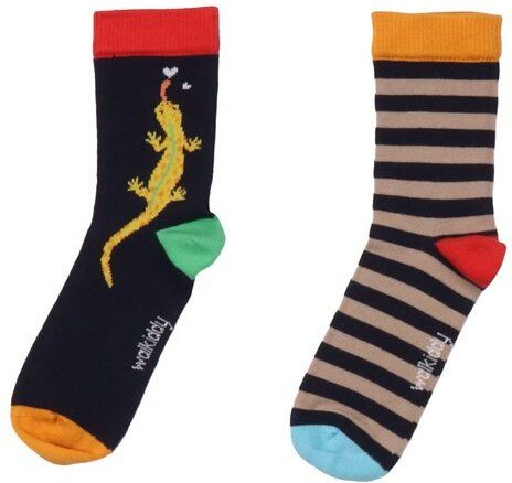 Baby Socken Bio-Baumwolle dunkelblau GOTS zertifiziert weiche Bündchensocken von Walkiddy vegan elastisch atmungsaktiv n...