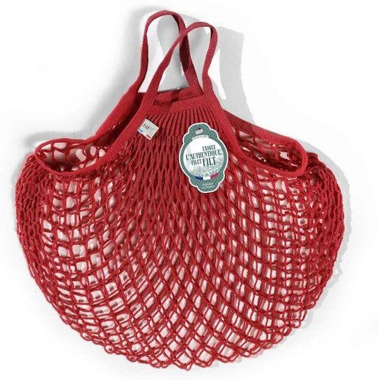 Filt Farbige Bio Netztasche Medium mit kurzem Henkel