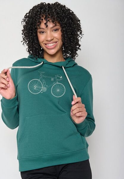 GREENBOMB Bike Classic Chipper - Bequemer Hoodie aus Bio-Baumwolle / hochwertiger Print / GOTS / Fair & Vegan
