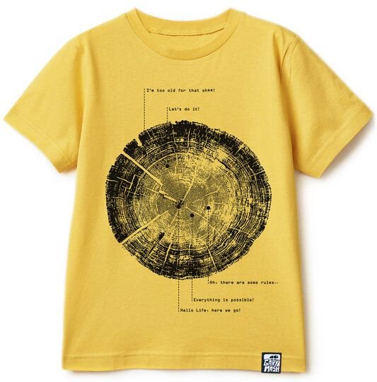 GARY MASH Kinder T-Shirt Liferings aus Bio-Baumwolle