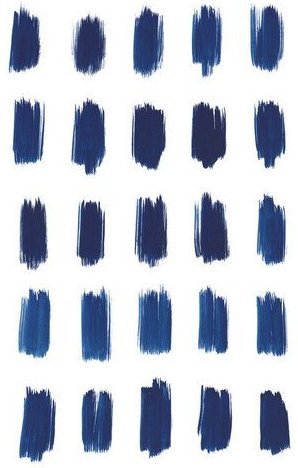 Photocircle Poster / Leinwandbild - Abstract Brushstrokes No. 6