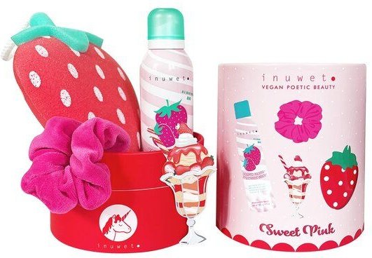 Inuwet Duschschaum-Set - ERDBEERE