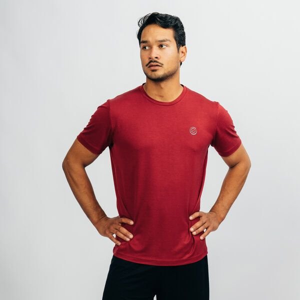 VIDAR Sport Herren Natural Sport Tee aus TENCEL Lyocell