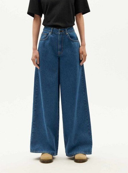Thumbnail - thinking mu Weite Jeans - Hedda Pants - aus Bio-Baumwolle