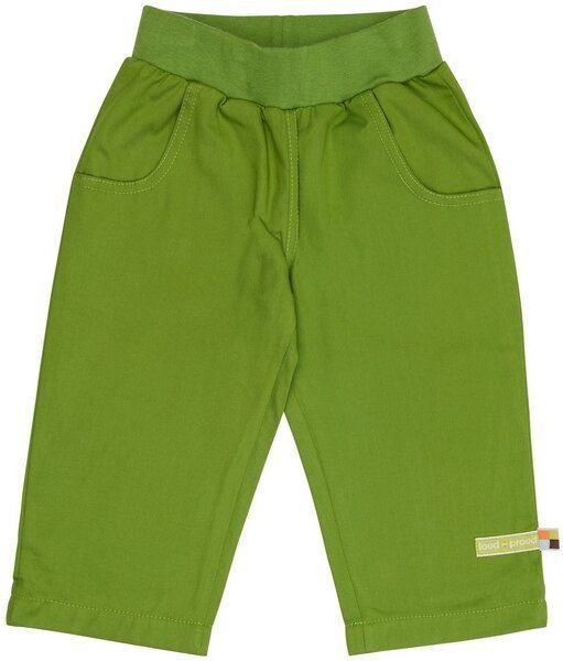 loud + proud Baby & Kinder Hose Twill mit Futter, GOTS-zertifiziert