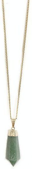 Aventurin Halskette vergoldet von Crystal and Sage