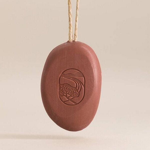 Aqui d'Aïa Kieselsteinseife am Seil mit Moschus, Myrrhe und Amber 200g, Duschseife