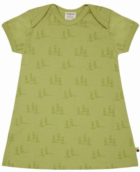 loud + proud Babys & Kinder Kleid Druck, GOTS-zertifiziert