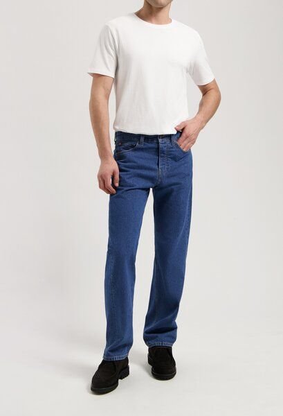 MUD Jeans Herren Jeans Loose Fit "Alex - Medium Stone"