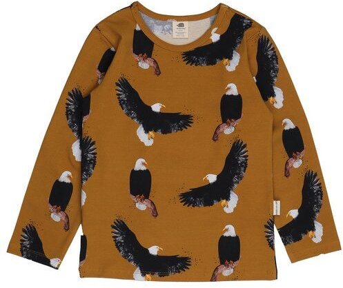 Magestic Eagles-ShirtBio-Baumwolle aus 95% Baumwolle -Mustard- GOTS-Zertifiziert – Walkiddy