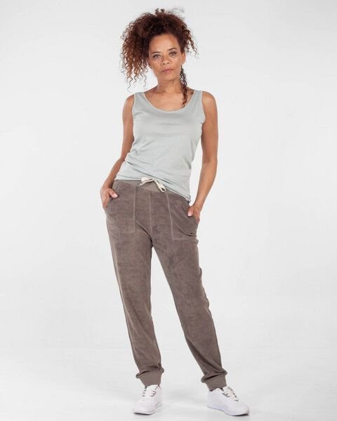 Alma & Lovis Frottier Jog-Pants aus Bio-Baumwolle | Velour Jog-Pants