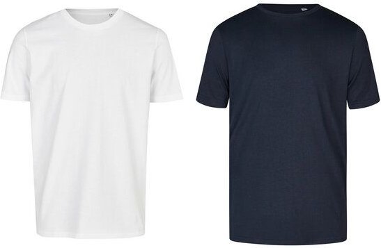 Brandless Basic Bio T-Shirt (Men Nr.3 ) Doublepack GOTS
