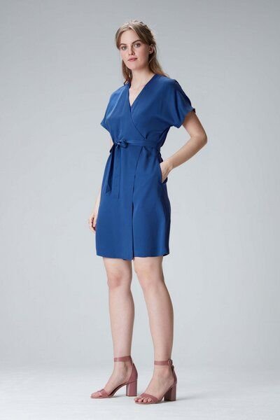 Studio Hertzberg Wickelkleid "CAAR-MEN" aus Tencel