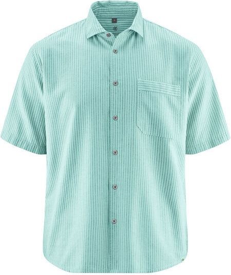 HempAge Kurzarmhemd Herren Hanf/Biobaumwolle