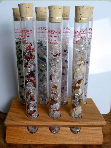 OneWorldMinerals Chakra Set - quintESSENCE Edelsteinwasser-Stab CHAKRA