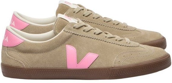 Veja Damen-Sneaker Volley Suede Taupe Malibu Bark