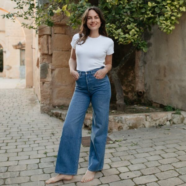 NORDLICHT Jeans Hose Dilja aus Bio-Baumwolle