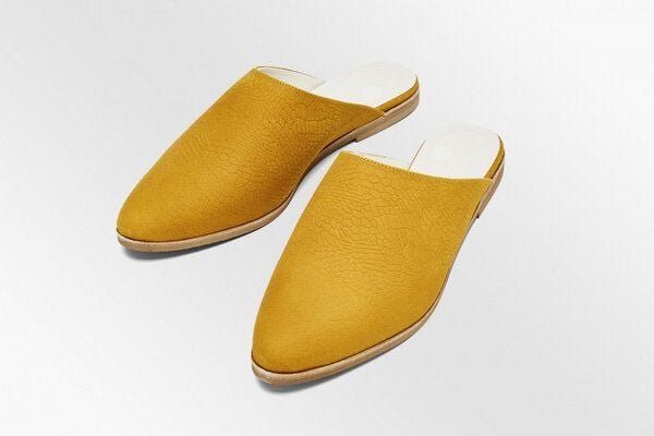 NINE TO FIVE #marti - veganer Slipper, flach und zum Reinschlüpfen