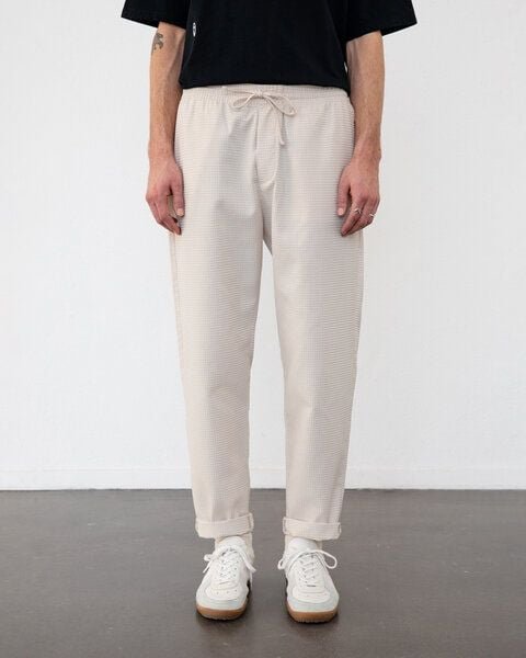 Rotholz Waffel Hose Bio Baumwolle