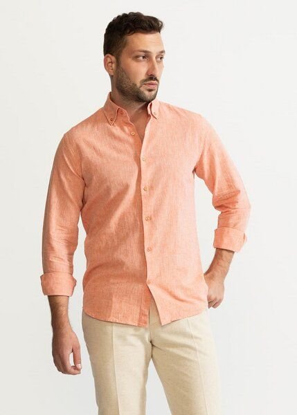 De IONESCU Das "Godeanu" Leinen-Baumwoll-Hemd — gefertigt in Siebenbürgen