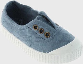 Victoria vegane Kinder-Schlüpfsneaker – Tintada de Lona