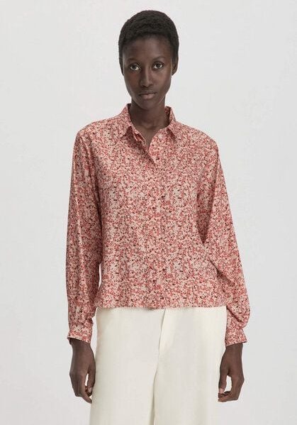 Thumbnail - hessnatur Print Bluse Relaxed aus reiner LENZING ECOVERO Viskose