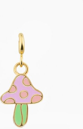 Paeoni Colors Pilz-Anhänger aus 18k Gold Vermeil, 925 Sterling Silber