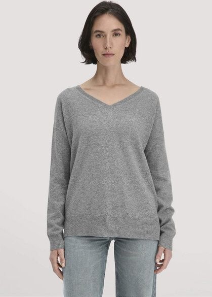 hessnatur Strick Pullover Oversized aus Bio-Schurwolle mit Kaschmir