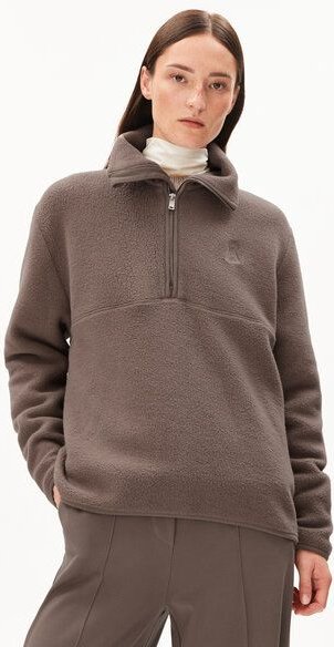 Thumbnail - ARMEDANGELS HAARLEENAA Damen Fleece-Sweatshirt aus Bio-Baumwolle