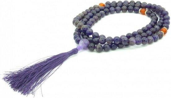 Just Be Amethyst Japa Mala