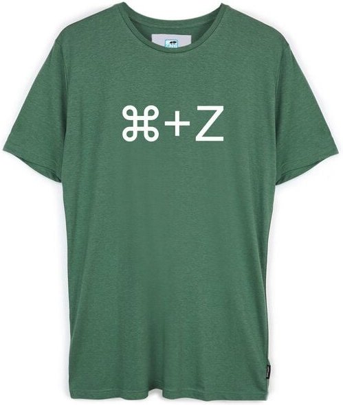 GARY MASH T-Shirt Command Z aus Biobaumwolle