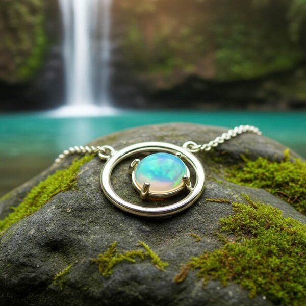 Spirit of Island Halskette mit Anhänger | Opals Orbit